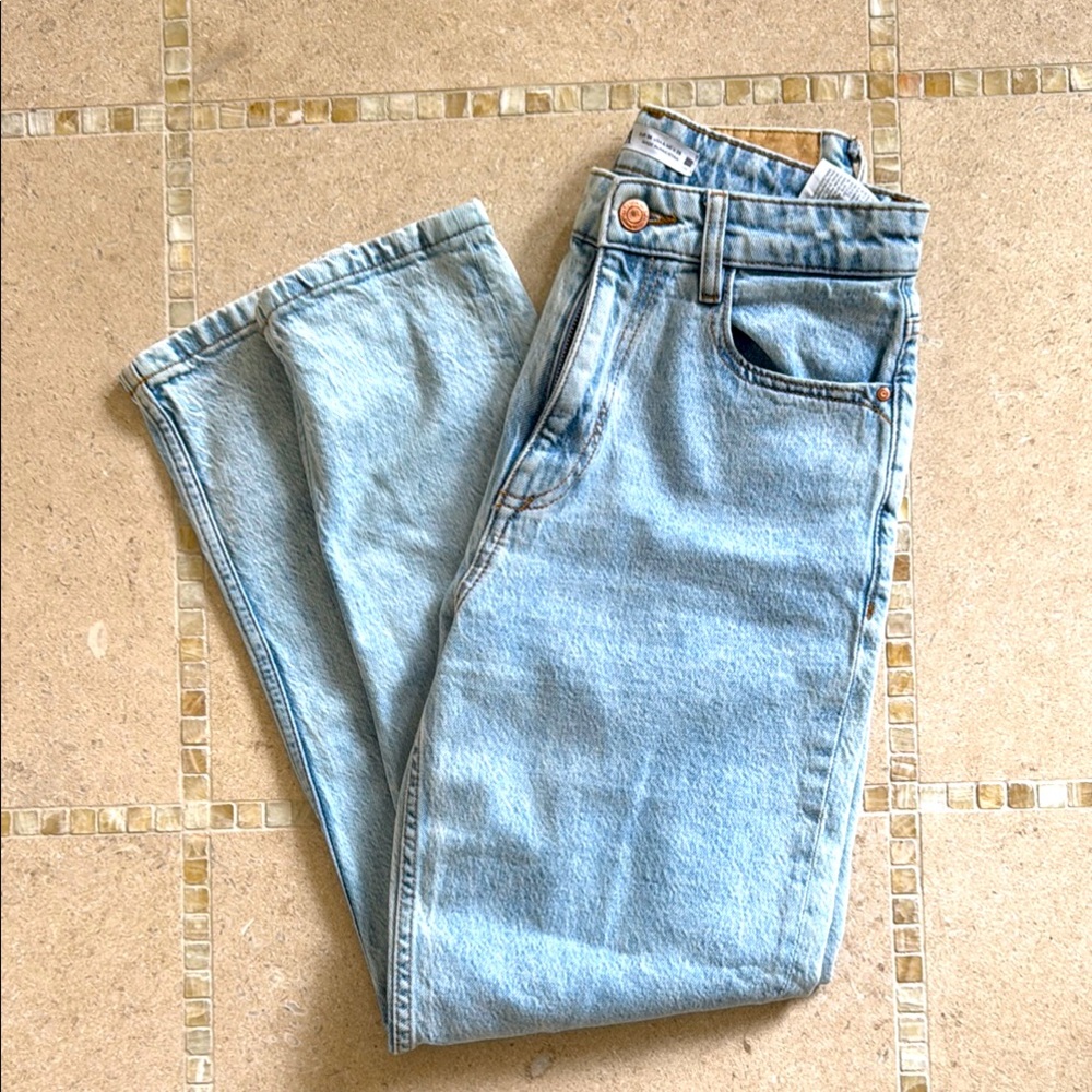 Light Blue Denim Jeans by Zara